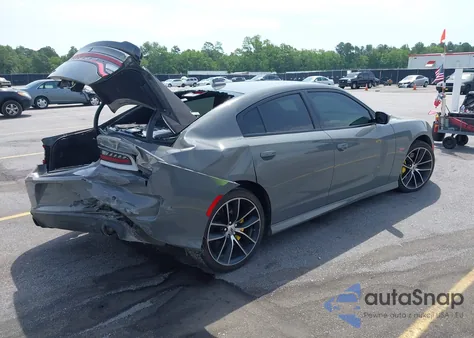 2018 Dodge Charger R/T Scat Pack Rwd z USA, uszkodzony, nr VIN 2C3CDXGJ7JH187019